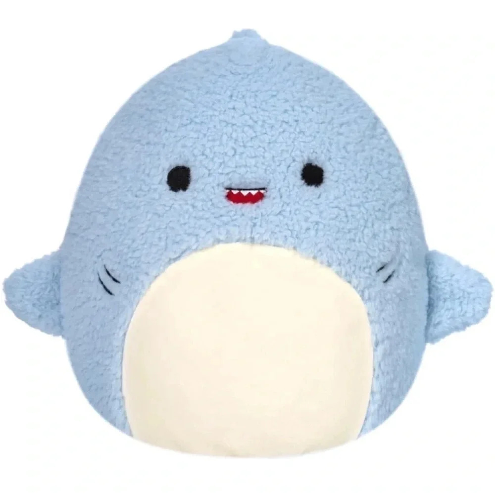 Squishmallows Fuzz-A-Mallows David the Blue Shark 12” Plush Stuffed Animal- NWOT